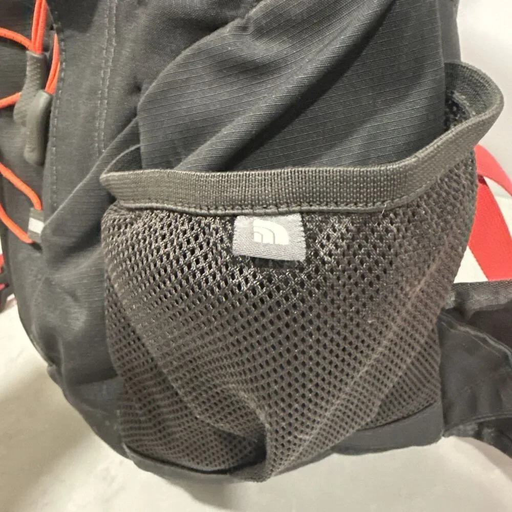 North Face Backpack Borealis Gray Pink Coral Backpack. see Description.